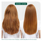 Biolage All-In-One Multi-Benefit Spray — before and after, frizz smoothed and lengths detangled