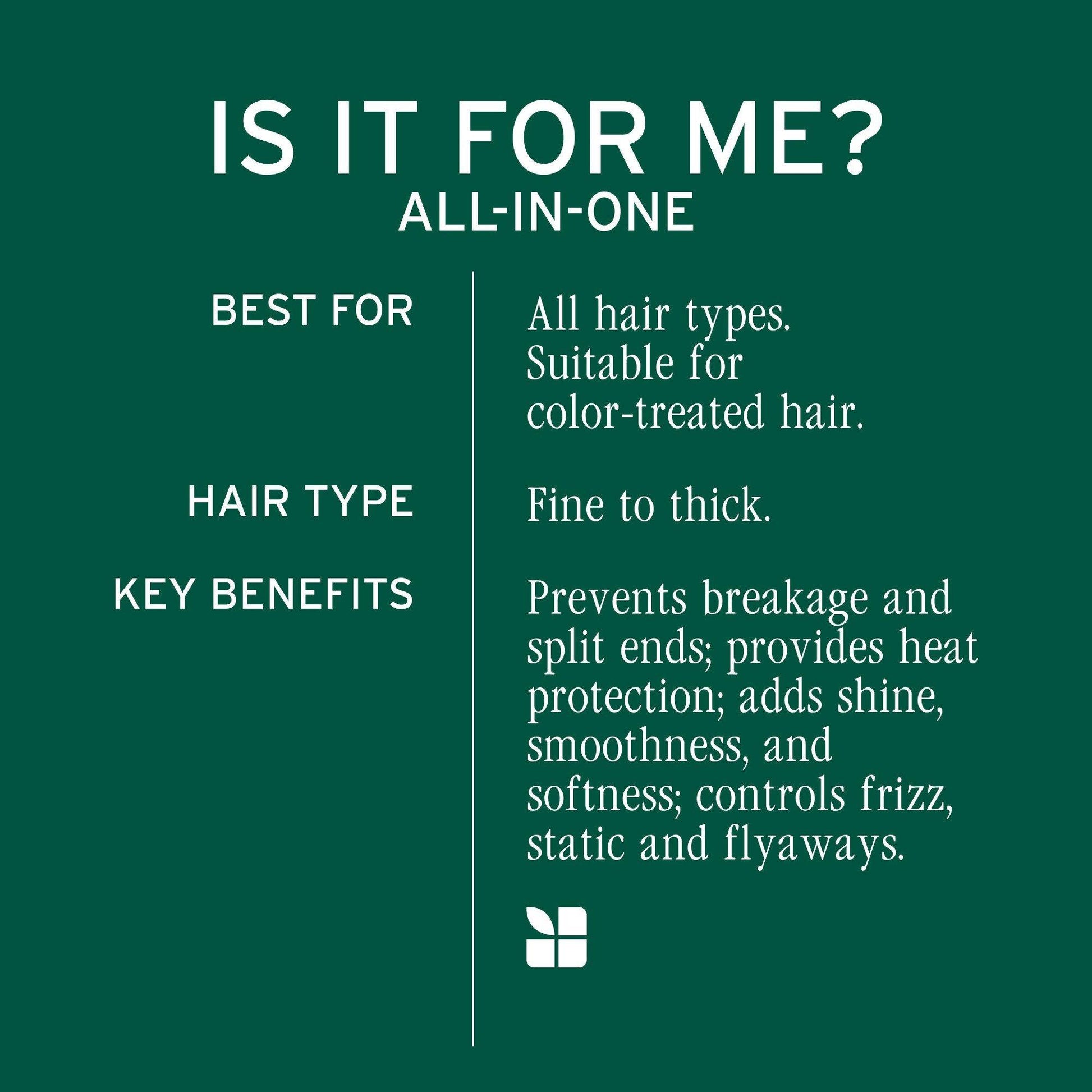 Biolage All-In-One Multi-Benefit Spray — is it for me: all hair types, fine to thick