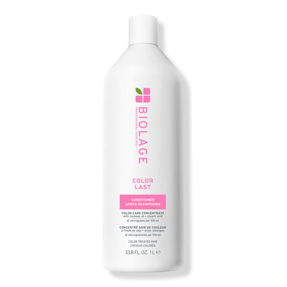 Biolage ColorLast Conditioner 1 L — current-generation litre bottle, front label, plain white background
