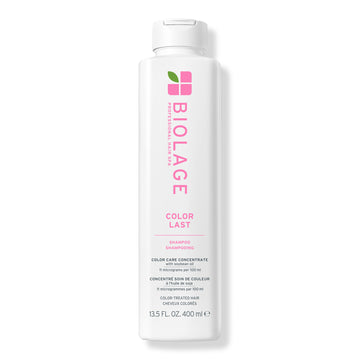 Biolage ColorLast Duo — current-generation pack for the 400ml size, front label, plain white background