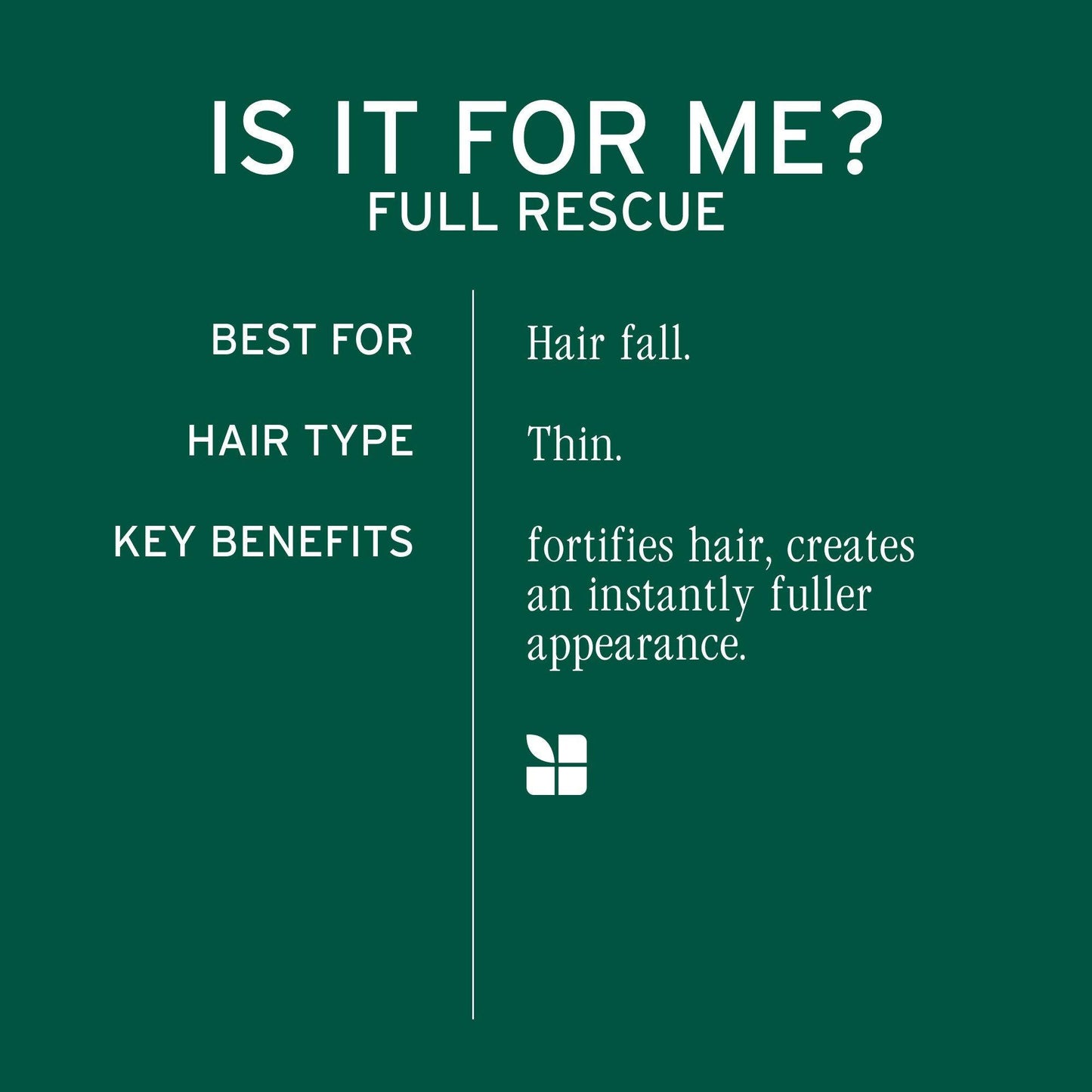 Biolage Full Rescue Restorative Mask — is it for me — best for hair fall, thin hair