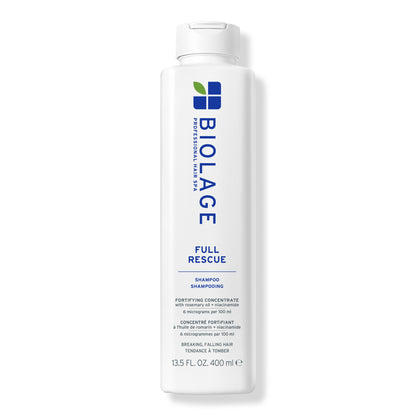 Biolage Full Rescue Shampoo 400 ml — white bottle, front label, plain background
