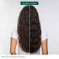 Biolage HydraSource Moisture Method Serum — before and after one use on dry hair