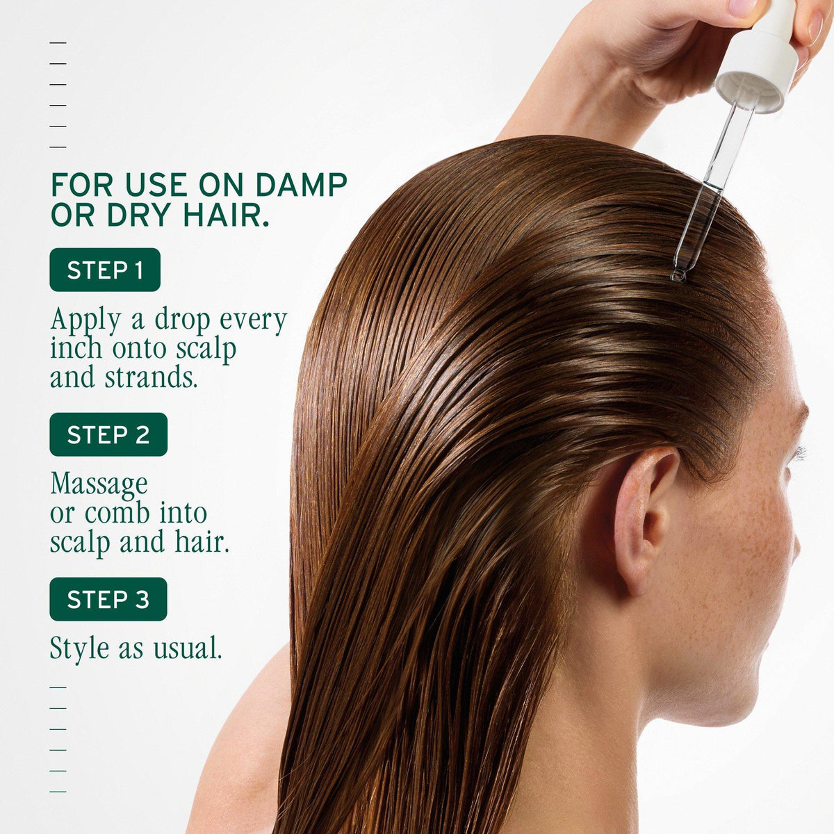 Biolage HydraSource Moisture Method Serum — how to use on damp or dry hair, scalp then lengths