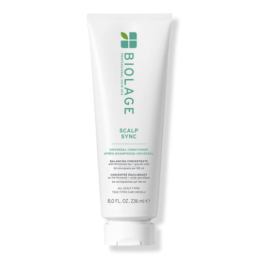 Biolage ScalpSync Universal Conditioner 236 ml — current-generation tube, front label, plain white background