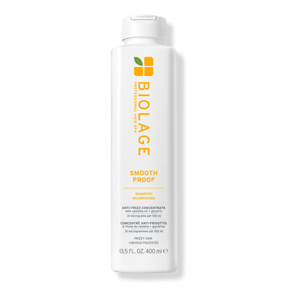 Biolage SmoothProof Shampoo 400 ml — current-generation bottle, front label, plain white background