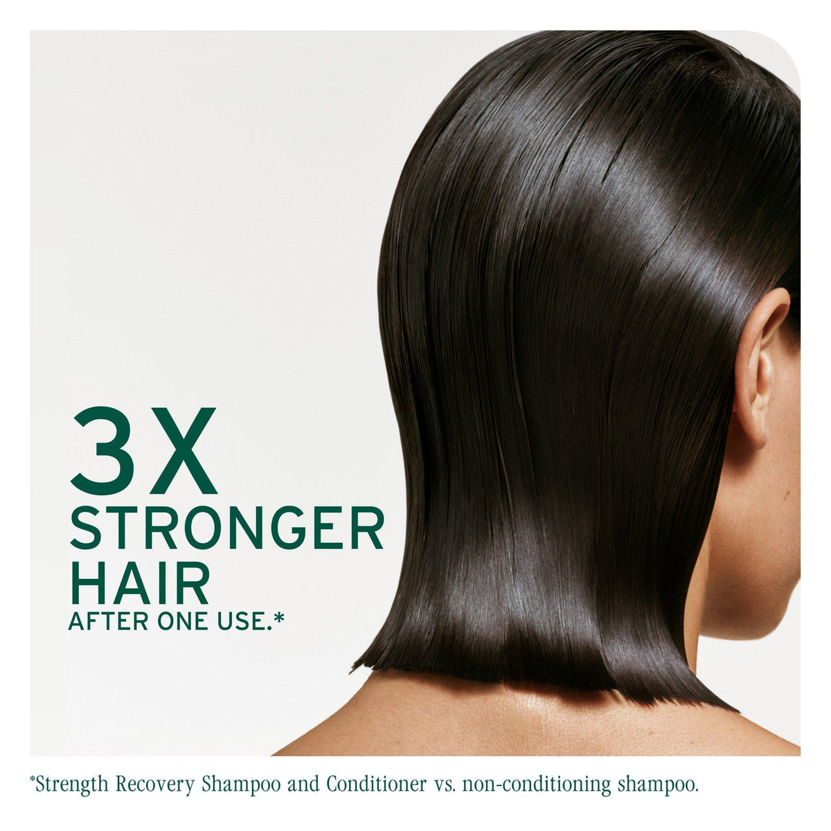 Biolage Strength Recovery Deep Treatment Mask — 3x stronger hair after one use claim panel