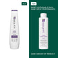 Biolage Ultra HydraSource Shampoo — Biolage's own old-pack vs current-pack comparison, same amount of product