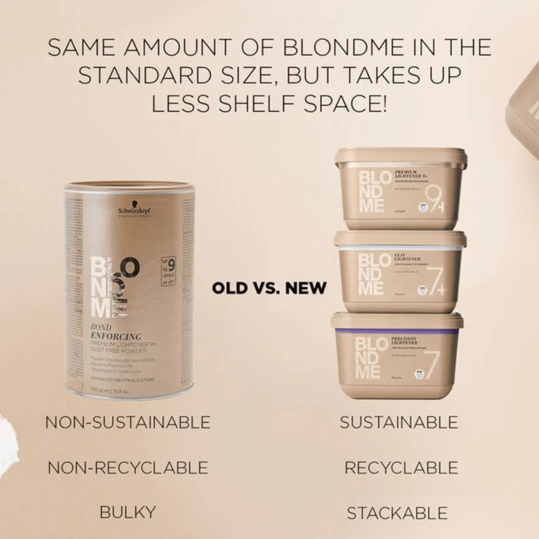 BlondMe Bond Enforcing Premium Lightener 9+ – Powerful Lift with Bond Protection for Up to 9 Levels