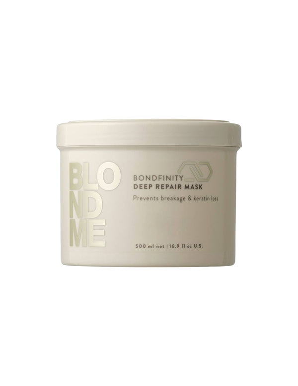 BLONDME Bondfinity Deep Repair Mask – Bond Repair for Damaged Blonde Hair | 500ml