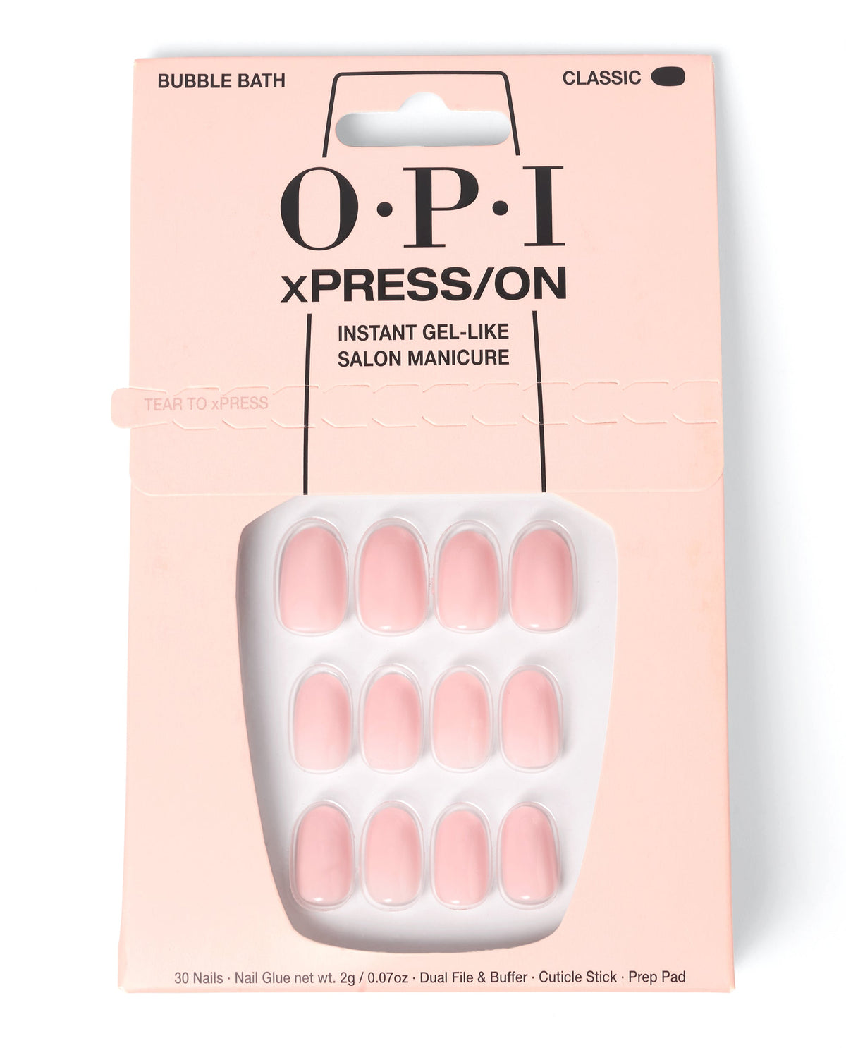 OPI xPRESS/ON — Bubble Bath – Short, official OPI product image