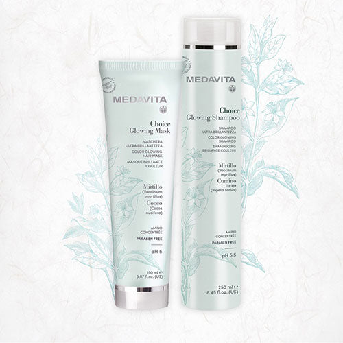 Medavita Choice Glowing Shampoo – Nourishing Hydration