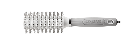 Olivia Garden Ceramic + Ion Turbo Vent Pro Brush — 34 mm, plain white background