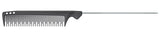 Olivia Garden CarbonLite Metal Tail Teasing Comb — product on a plain white background
