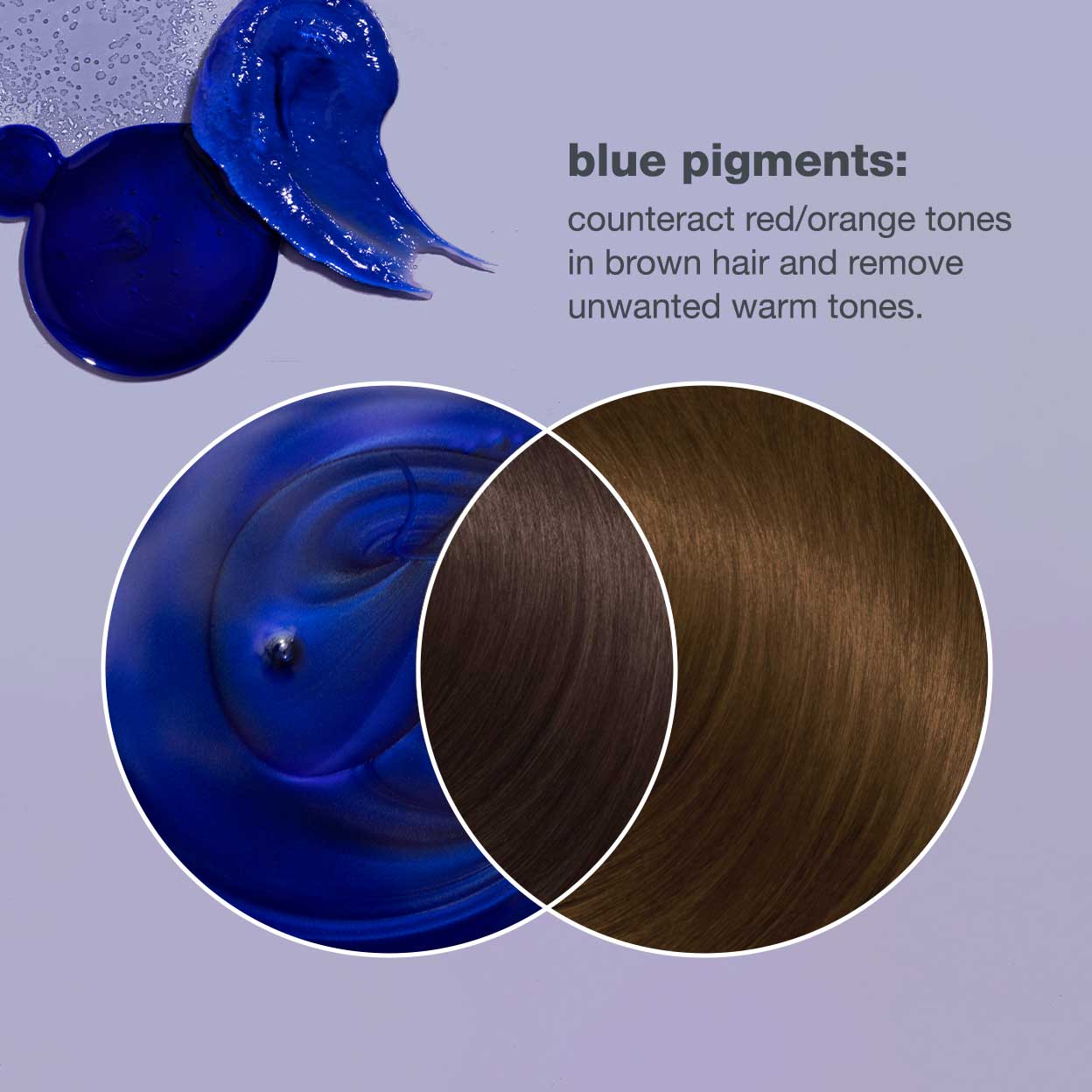milk_shake Toning Spray — Cold Brunette — toning effect on hair