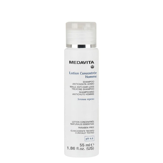 Medavita Lotion Concentrée Homme Men's Densifying Shampoo – Densifying Care for Thinning Hair 55ml