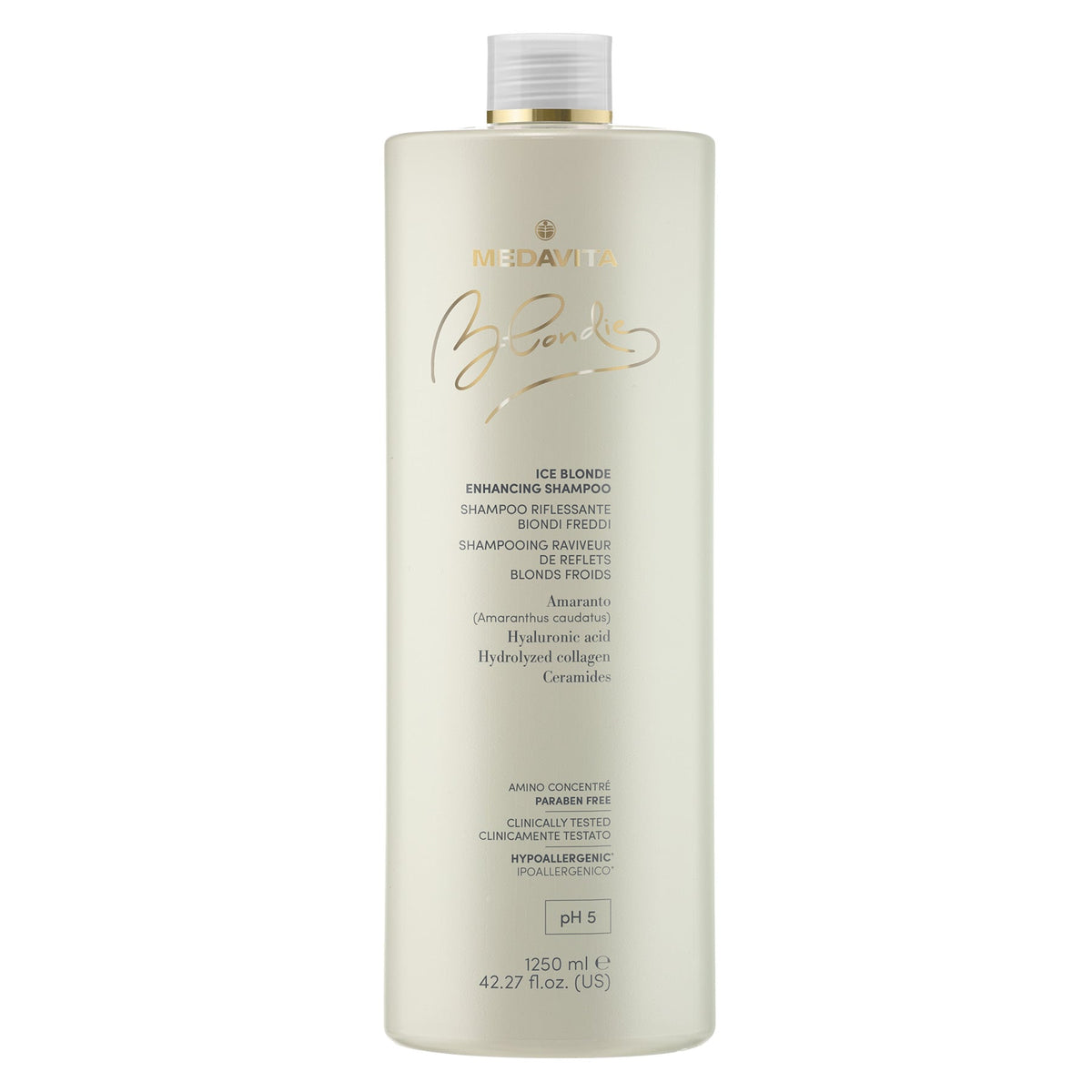 Medavita Blondie Ice Blonde Enhancing Shampoo — product image