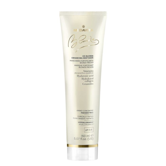 Medavita Blondie Ice Blonde Enhancing Deep Mask – Tone Care for Blonde Hair