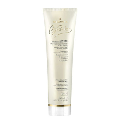 Medavita Blondie Ice Blonde Enhancing Deep Mask – Tone Care for Blonde Hair