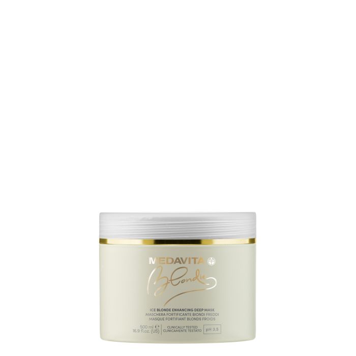 Medavita Blondie Ice Blonde Enhancing Deep Mask – Tone Care for Blonde Hair