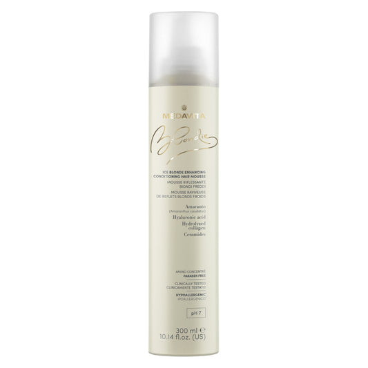 Medavita Blondie Ice Blonde Enhancing Conditioning Hair Mousse — product image