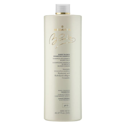 Medavita Blondie Sunset Blonde Enhancing Shampoo – Tone Care for Blonde Hair