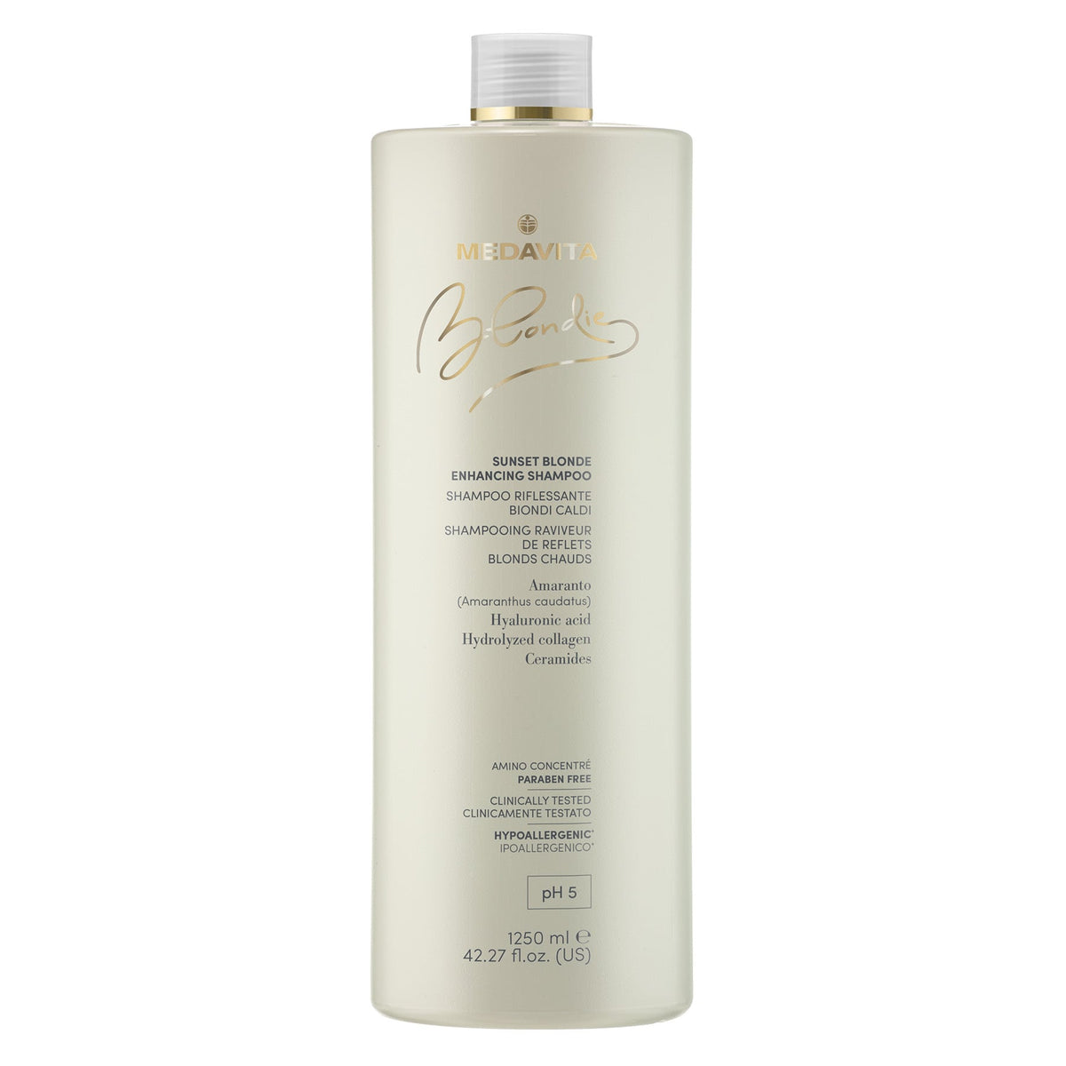 Medavita Blondie Sunset Blonde Enhancing Shampoo — product image