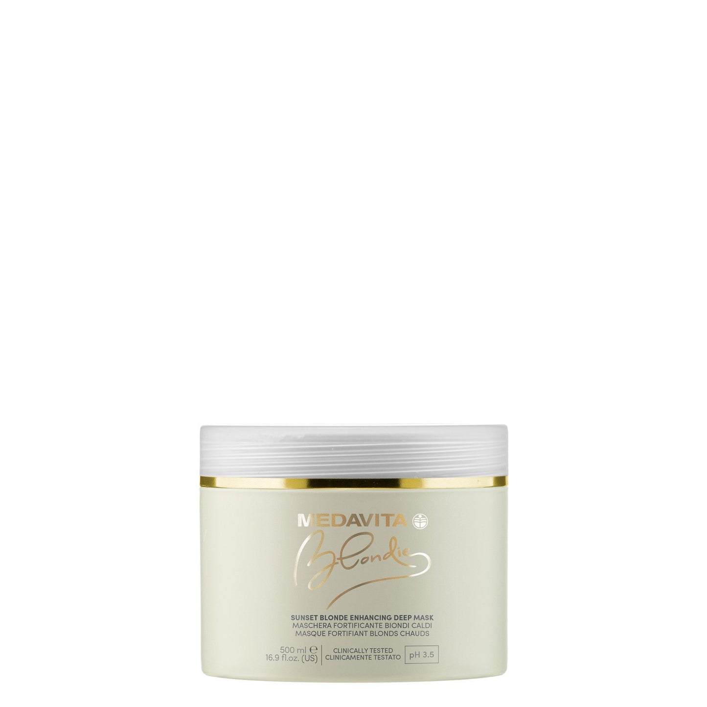Medavita Blondie Sunset Blonde Enhancing Deep Mask – Tone Care for Blonde Hair 500ml