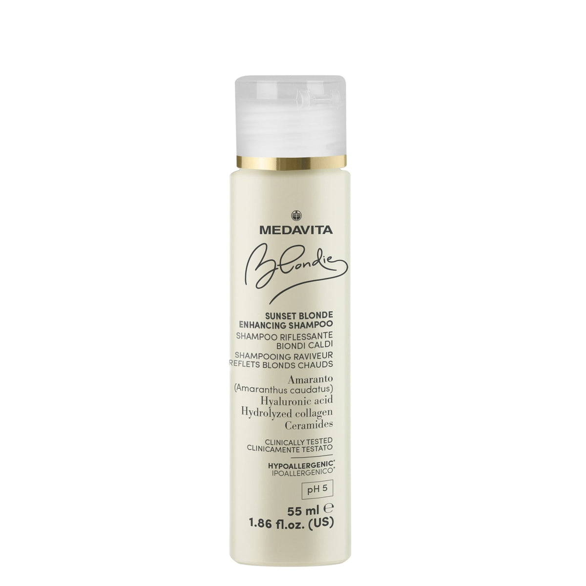 Medavita Blondie Sunset Blonde Enhancing Shampoo — product image