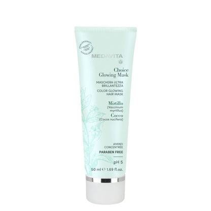Medavita Choice Glowing Color Glowing Hair Mask – Smoothing Anti-Frizz Care