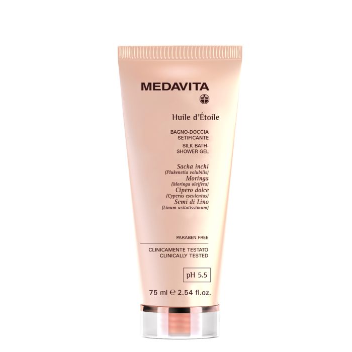 Medavita Oil d’Étoile Silk Bath Shower Gel – Smoothing Anti-Frizz Care 75ml