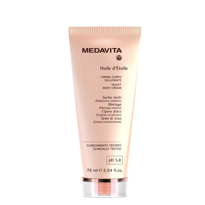 Medavita Oil d’Étoile Velvet Body Cream – Smoothing Anti-Frizz Care 75ml
