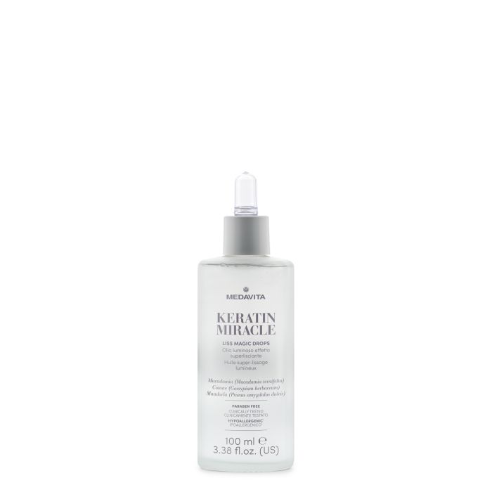 Medavita Keratin Miracle Liss Magic Drops – Smoothing Anti-Frizz Care 100ml
