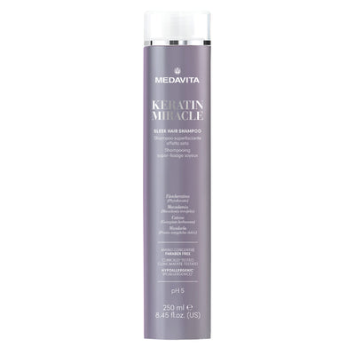 KERATIN MIRACLE -Sleek Hair Shampoo 250ml | Medavita | ProHair.ca