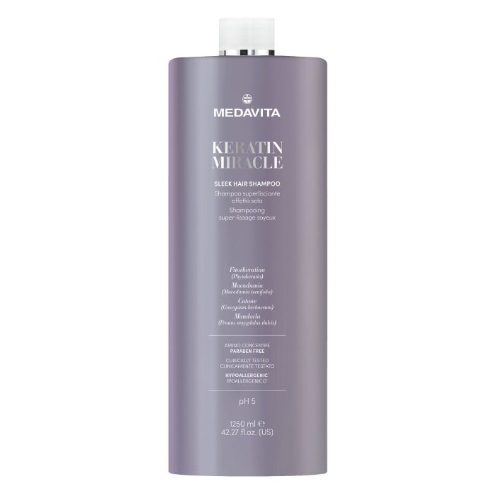 KERATIN MIRACLE - PROFESSIONAL Sleek Hair Shampoo 1250ml