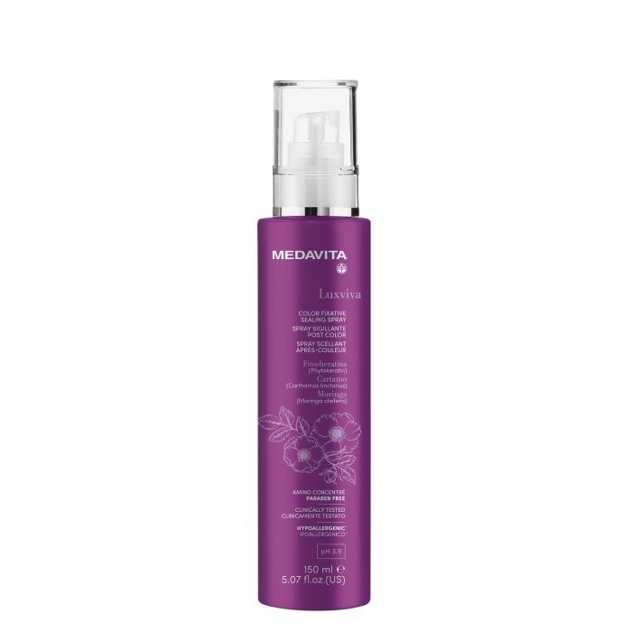 Medavita Luxviva Color Care Color Fixative Sealing Spray – Colour Protection and Shine 150ml