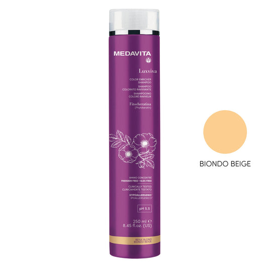 Medavita Luxviva Color Care Color Enricher Shampoo — product image