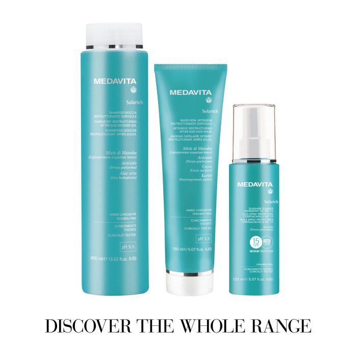 Medavita Solarich Sunshine Summer Hair&Body Oil SPF 15 – Shine and Gloss Boost 150ml