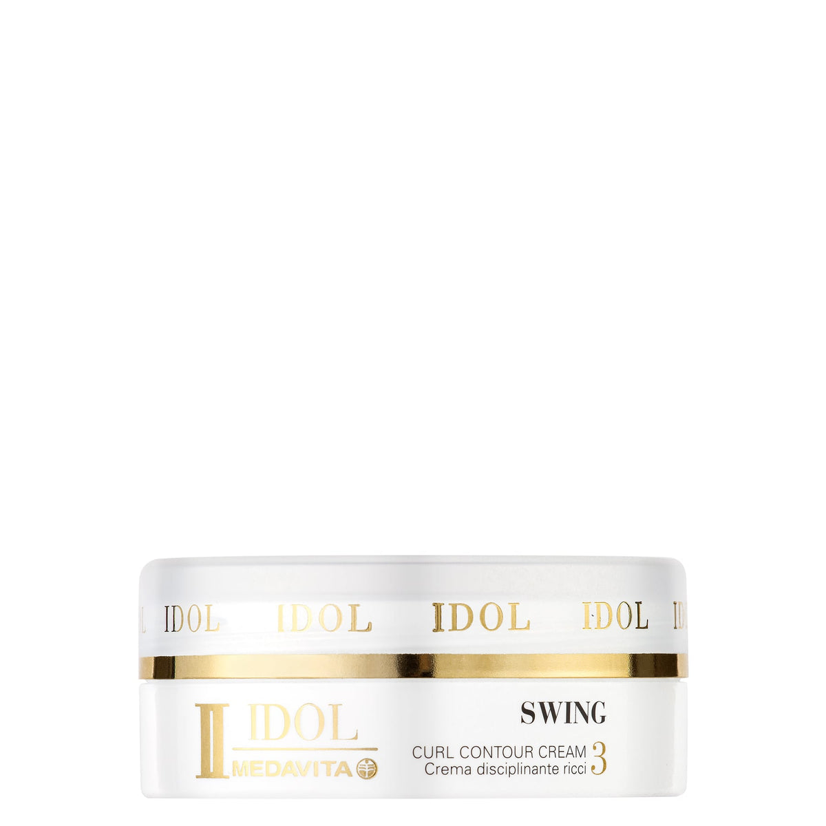Medavita Idol Swing Curl Contour Cream — bottle front, plain white background