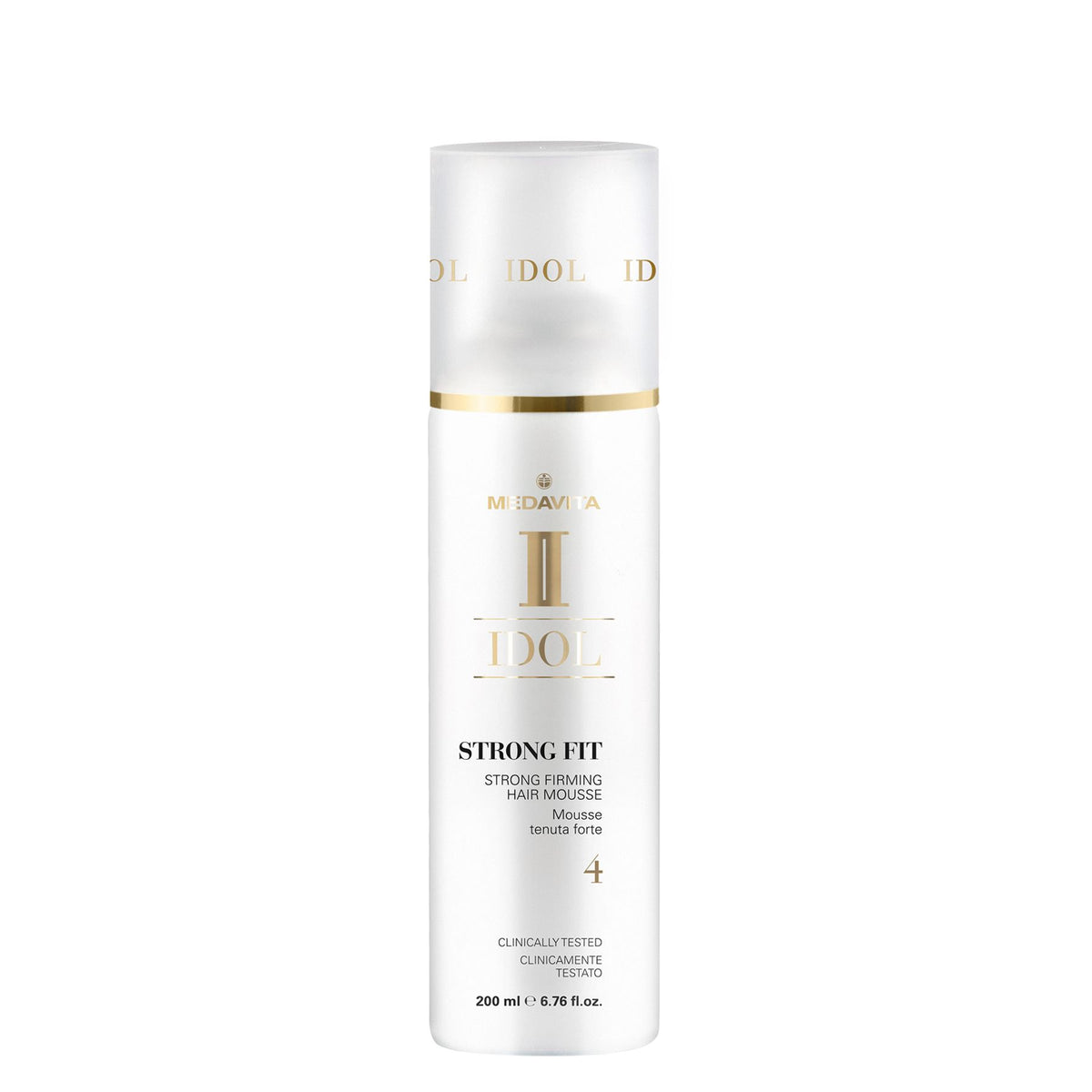 Medavita Idol Texture Strong Fit Strong Firming Hair Mousse 200ml