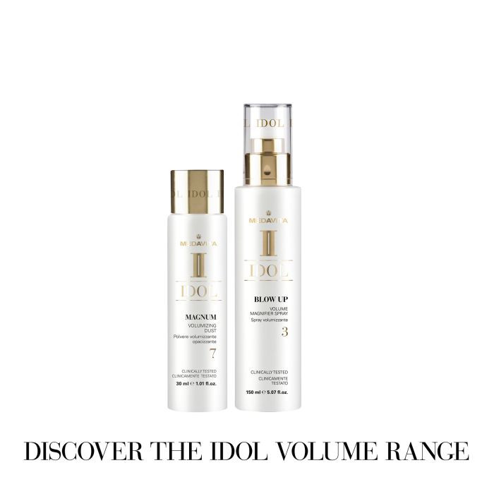 Medavita Idol Volume Blow Up Volume Magnifier Spray – Volumizing Body and Lift 150ml