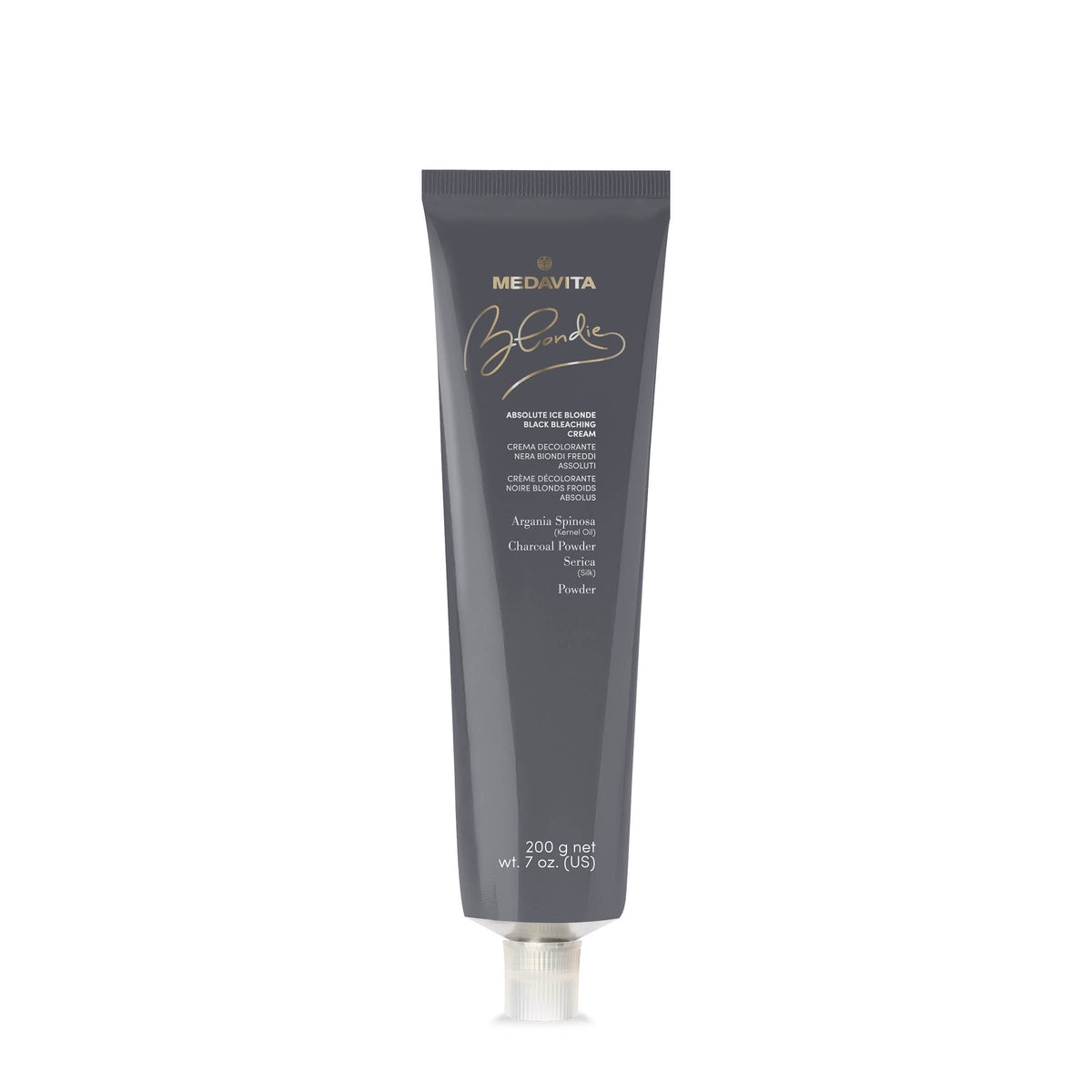 Medavita Blondie Technics Absolute Ice Blonde Black Bleaching Cream — product image