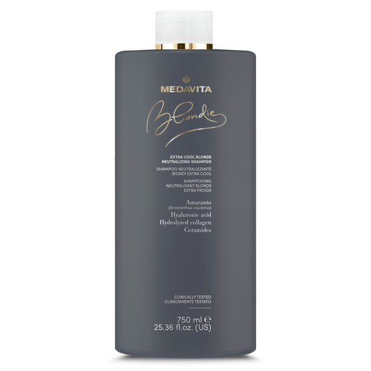 Medavita Blondie Technics Salon Extra Cool Blonde Neutralizing Shampoo — product image