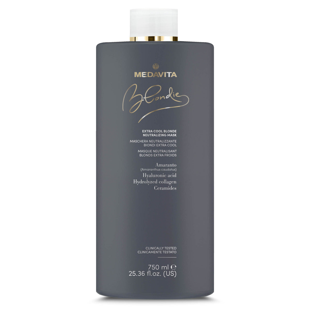 Medavita Blondie Technics Salon Extra Cool Blonde Neutralizing Mask — product image