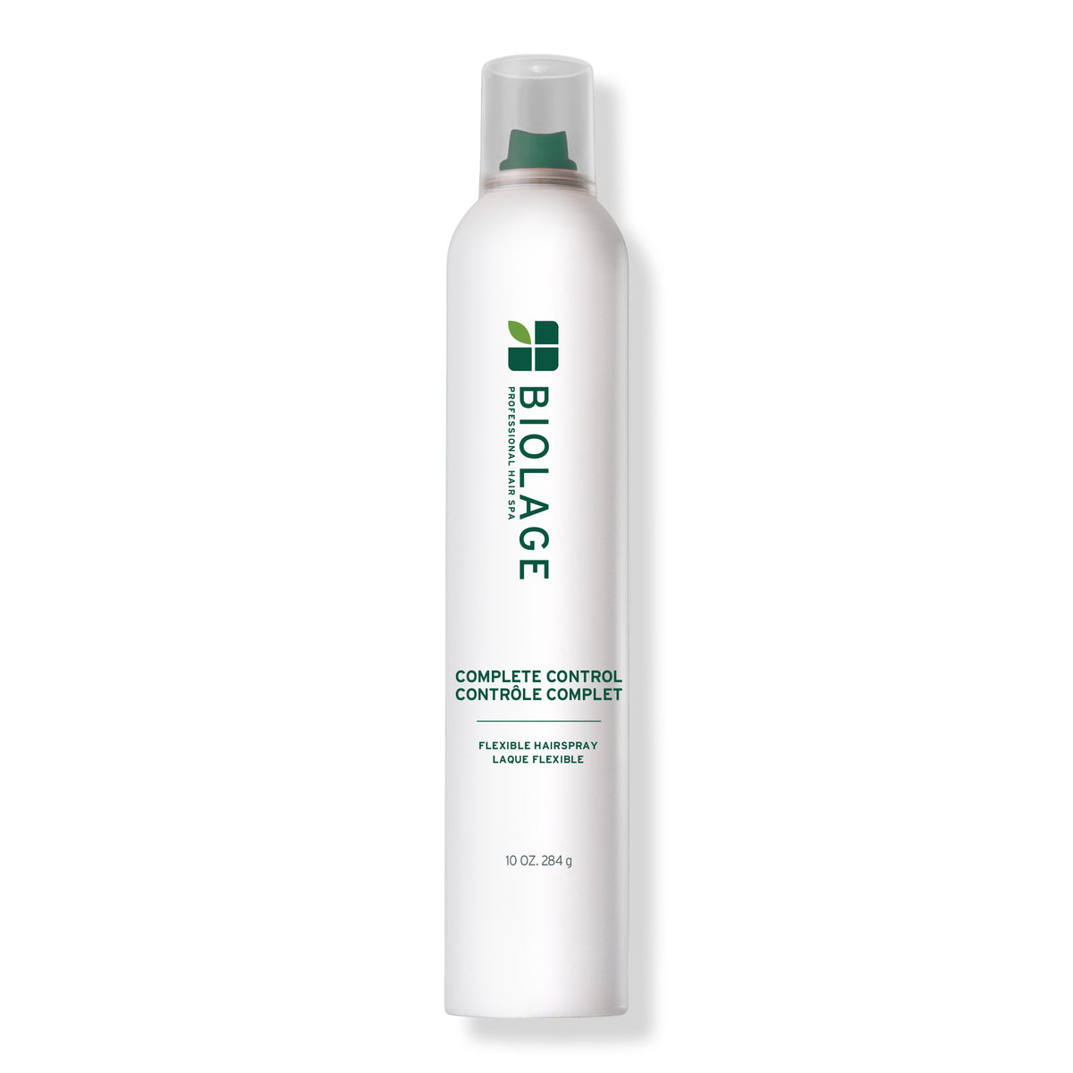 Biolage Complete Control flexible hairspray 10 oz / 284 g aerosol can, front view
