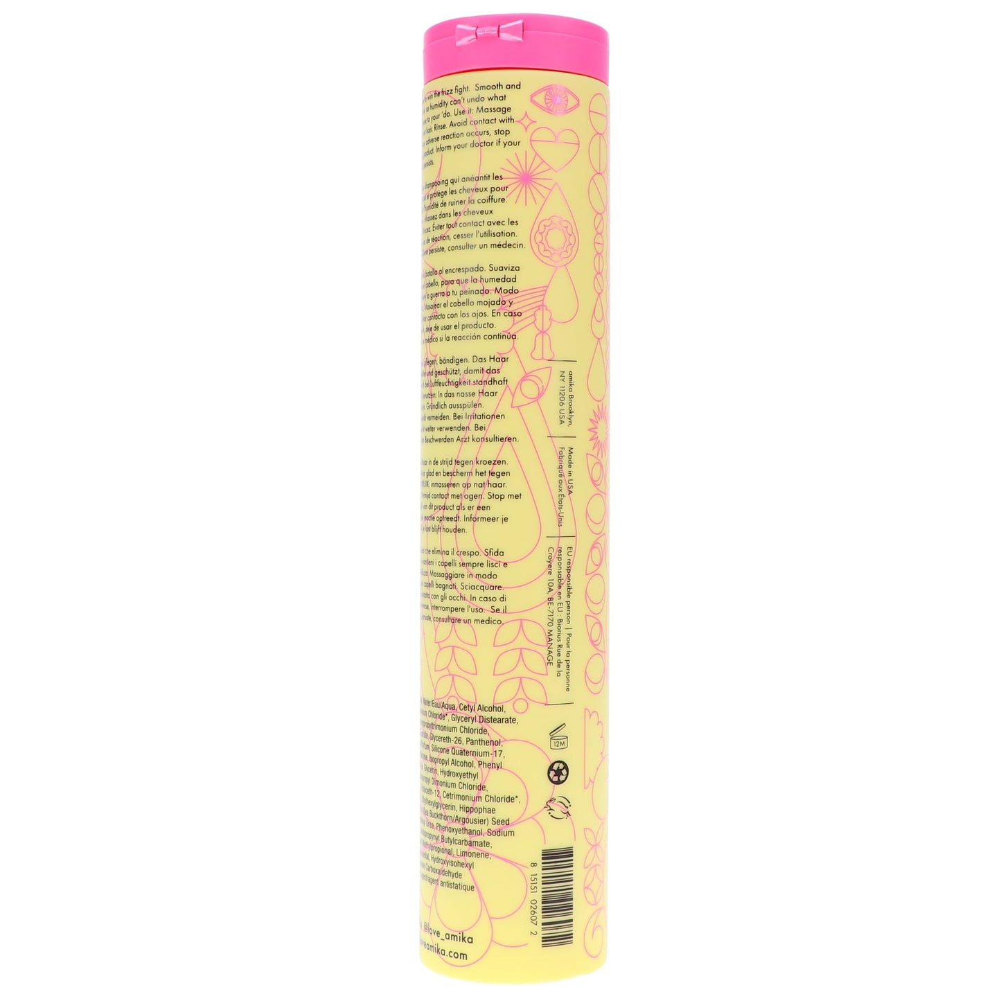 Amika Velveteen Dream – Smoothing Conditioner for Frizz-Prone Hair