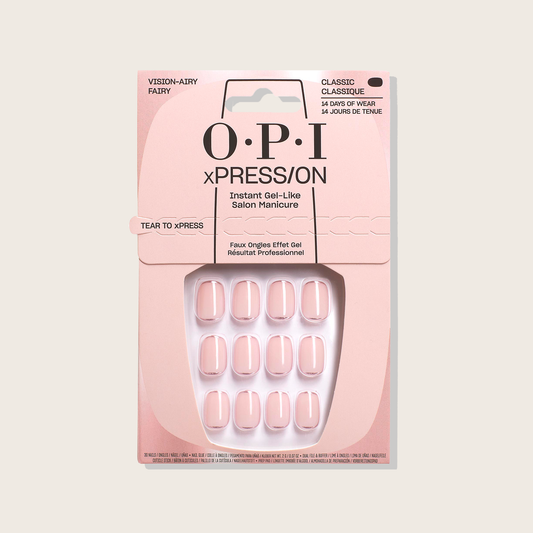 OPI xPRESS/ON Vision-airy Fairy (AN049S) – Chrome-Edged Press-On Nails