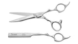 Olivia Garden DryCutPRO Shear & Razor Case Deal — Right-handed, plain white background