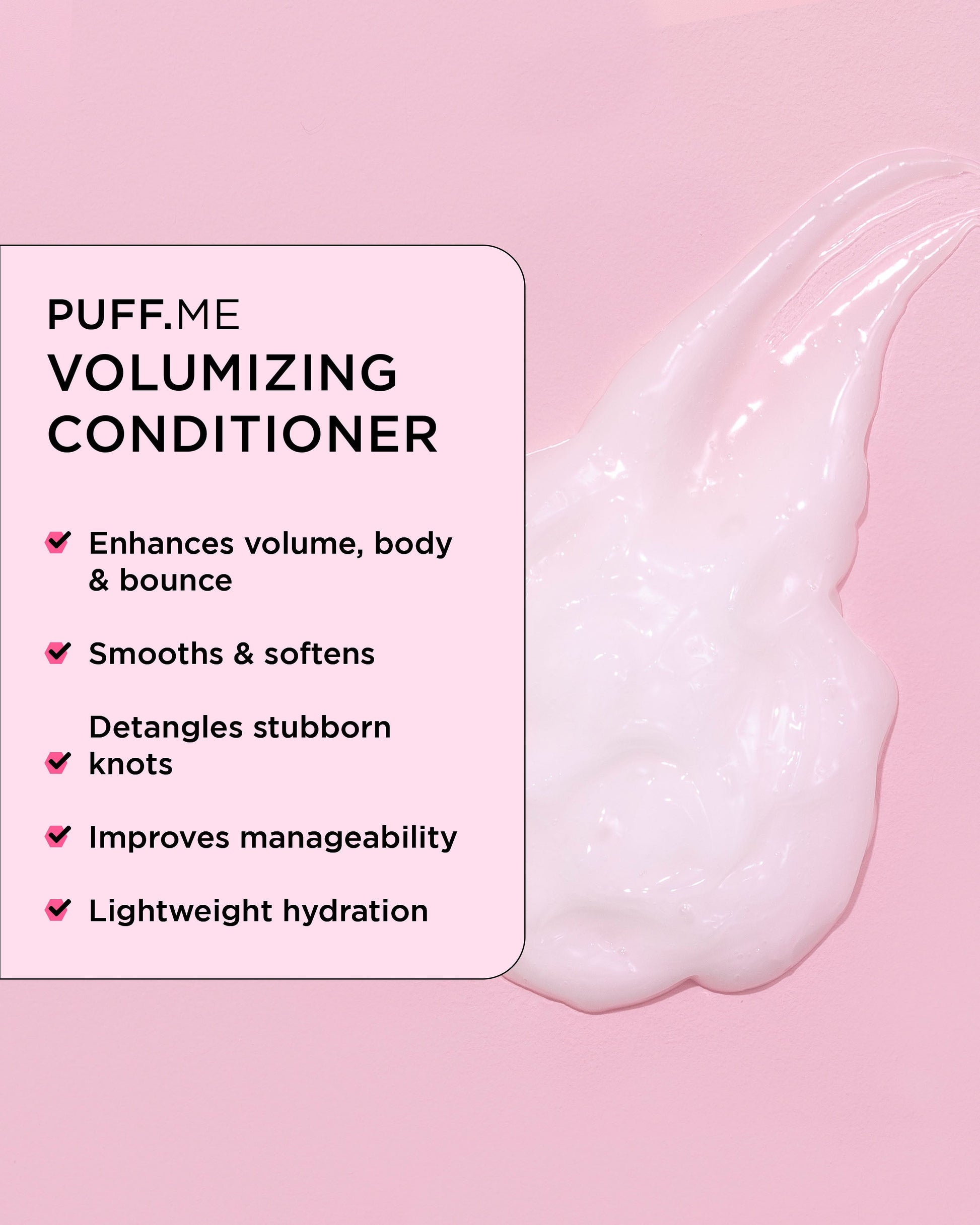 Design.Me Puff.Me Shampoo & Conditioner Duo | 2 × 300ml