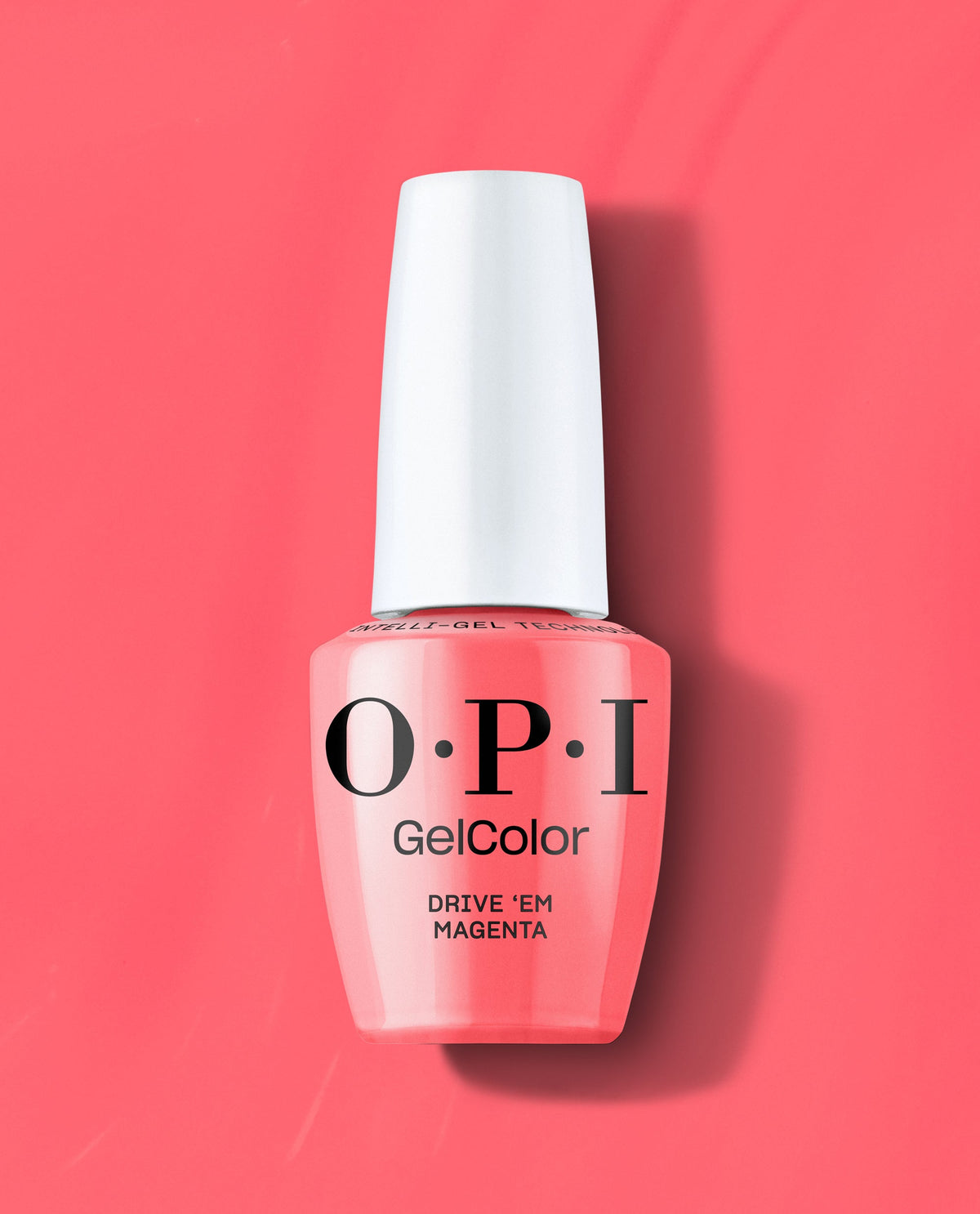 OPI GelColor — Drive 'Em Magenta, official OPI product image